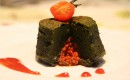 Terrine de vert de blettes, coeur coulant de chorizo