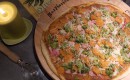 Pizza légumes et jambon